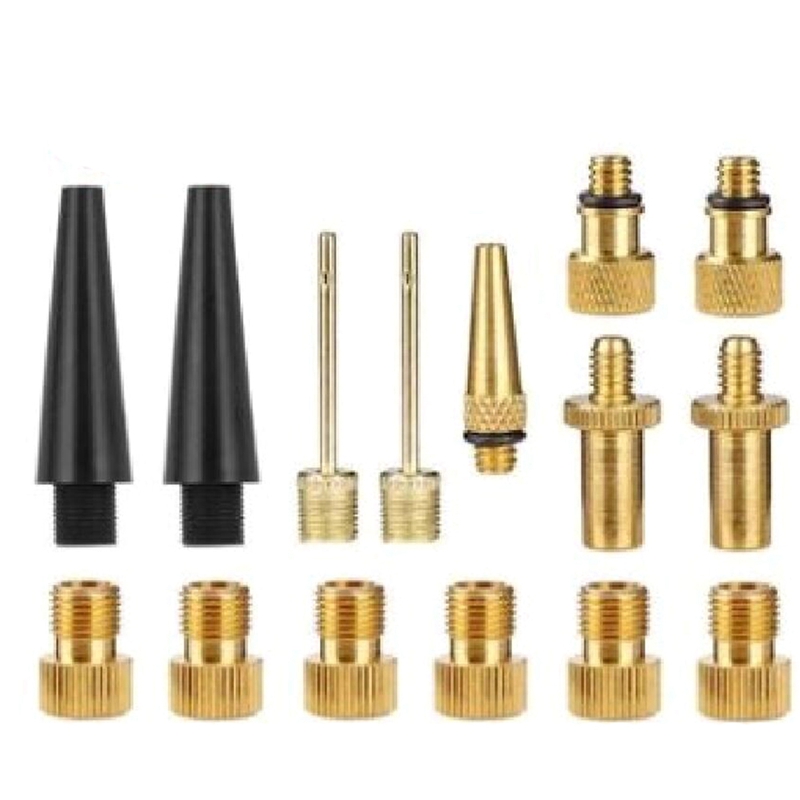 Inflator Pump Nozzle Kit Presta Schrader Valve Tube Bicycle Valve
