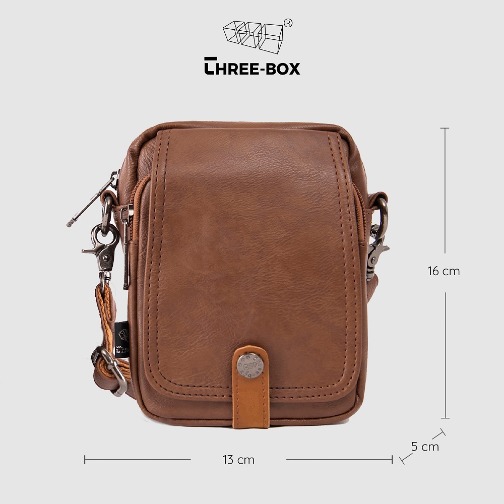 Túi đeo chéo mini Three-Box | MS6377