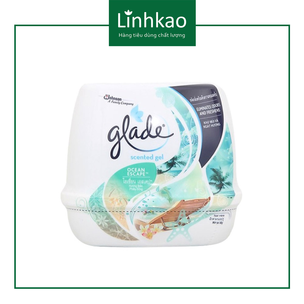 [Tặng khăn] Combo 2 Sáp Thơm Glade 180g nhiều hương