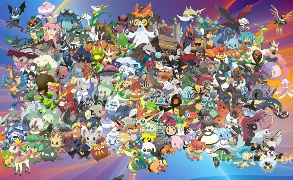 Pokemon Pikachu Art Puzzles 300/500/1000 Pieces Jigsaw Puzzle