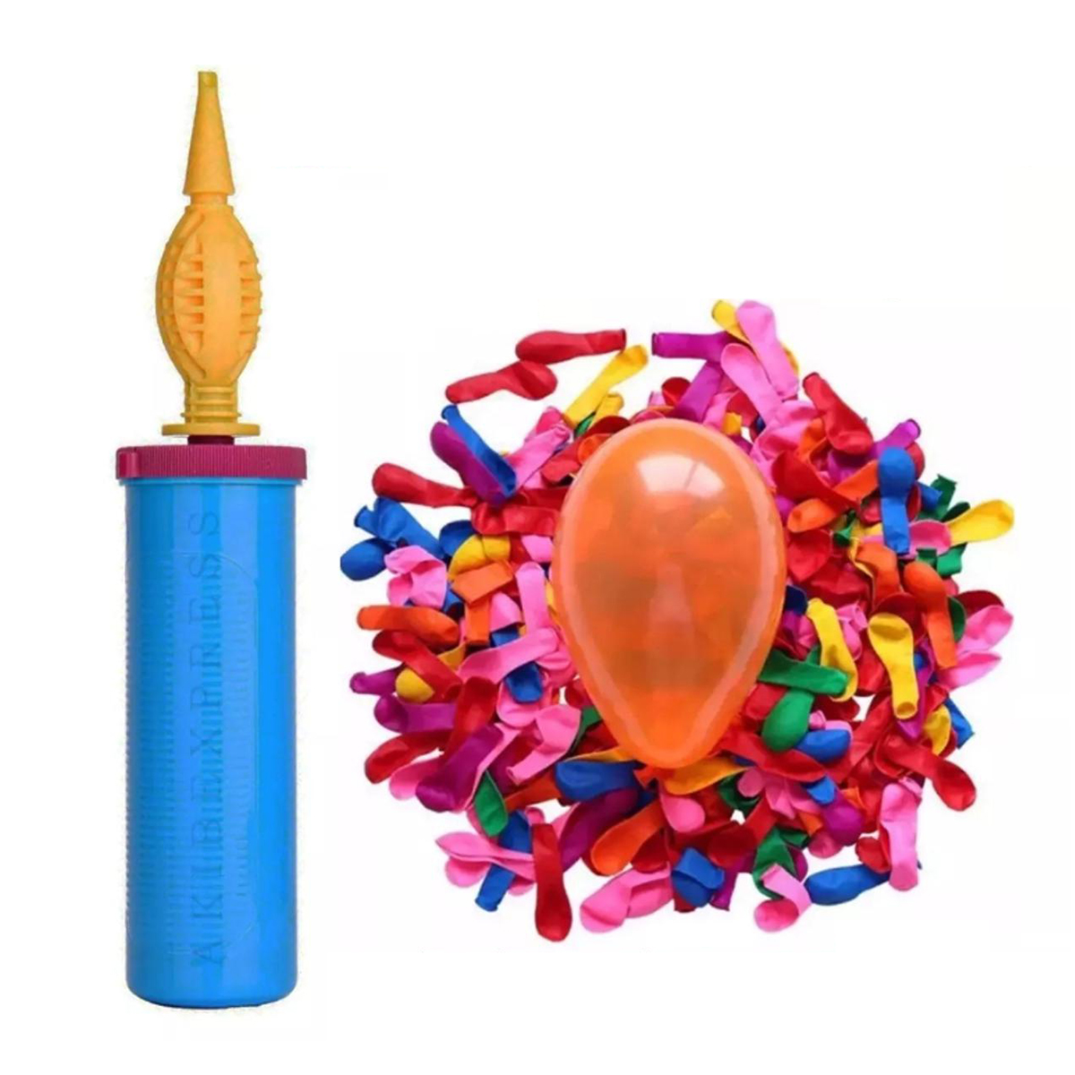 Balloon Pumper with 100 Pieces mini size Balloons free