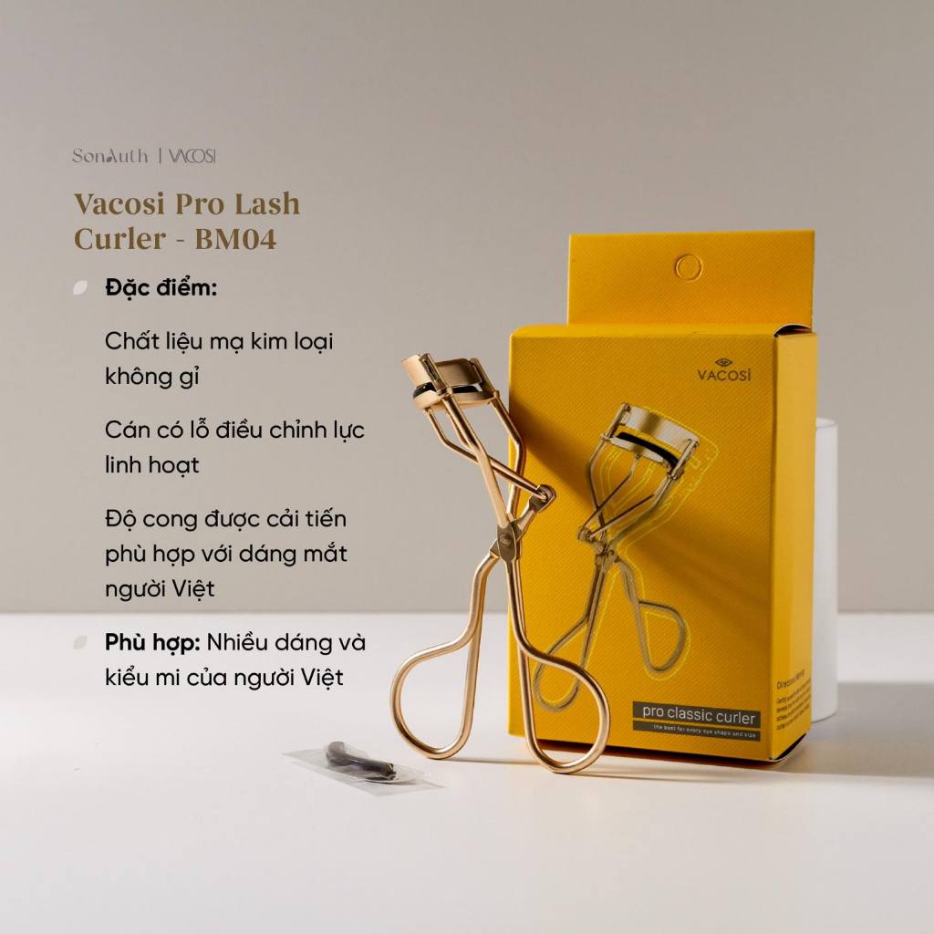 Kẹp mi Vacosi Lash Curler
