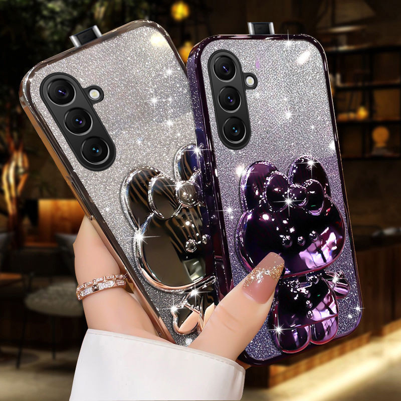 New%20Phone%20case%20Smasung%20A07%20A17%20Camera%20Protection%20Semi%20Transparent%20Soft%20Silicone%20Rabbit%20bracket%20Shockproof%20Exquisite%20Glitter%20Powder%20For%20Samsung%20Galaxy%20A07%20A17%20case%20-%20Image%202