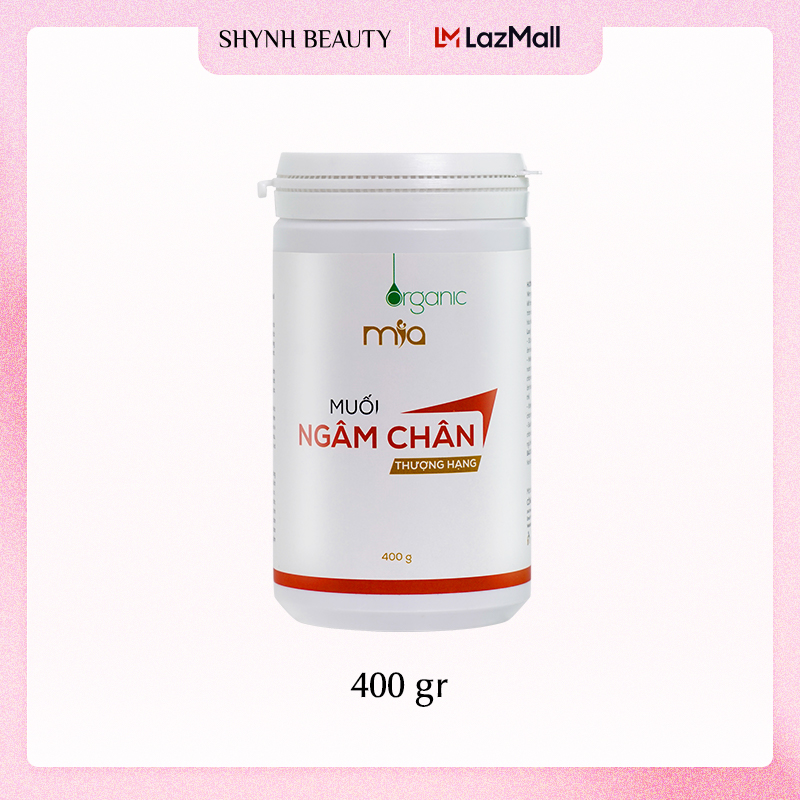 Muối ngâm chân Mía Organic 400gr