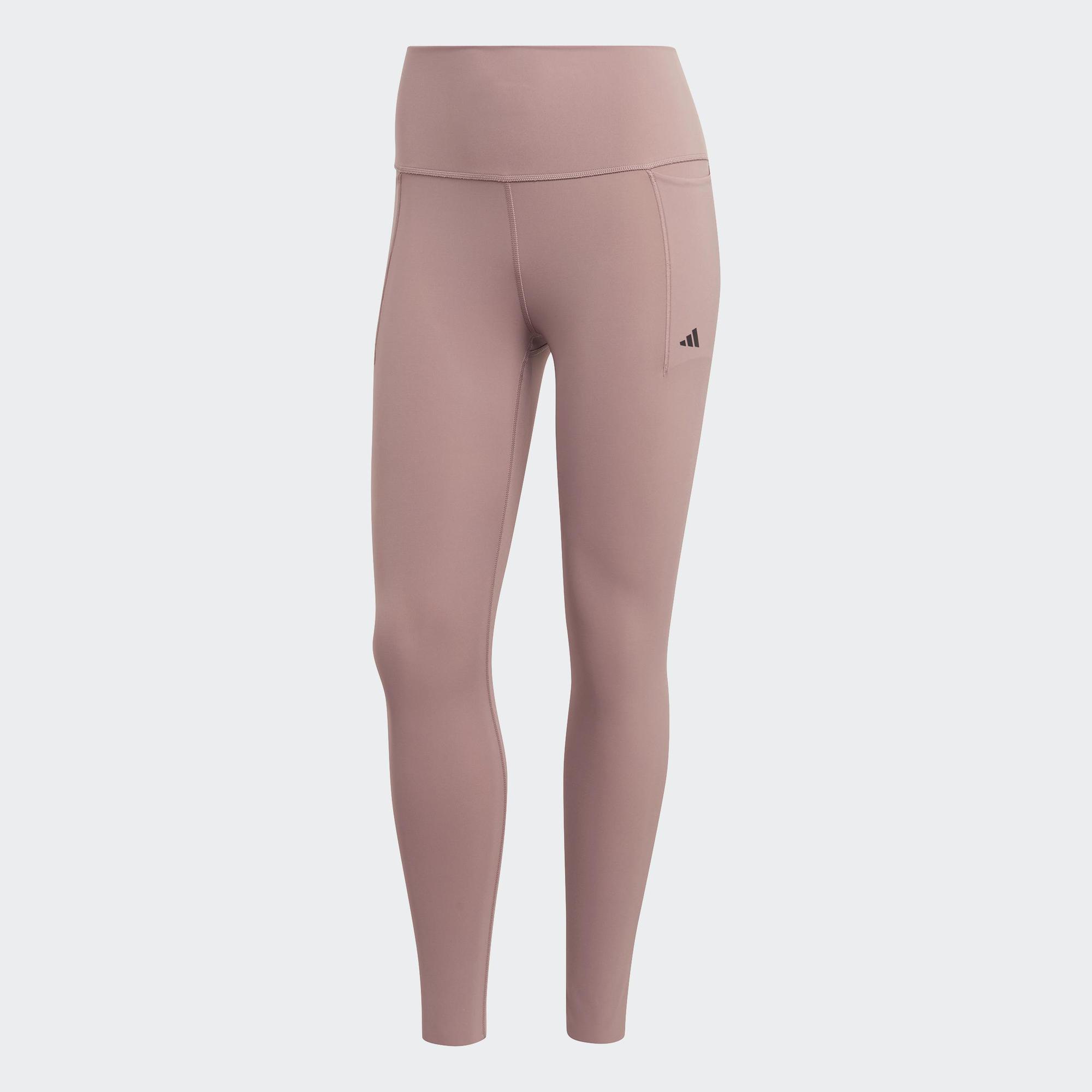 Adidas tập luyện quần legging 7/8 tập luyện luxe optime nữ màu tím hz4238