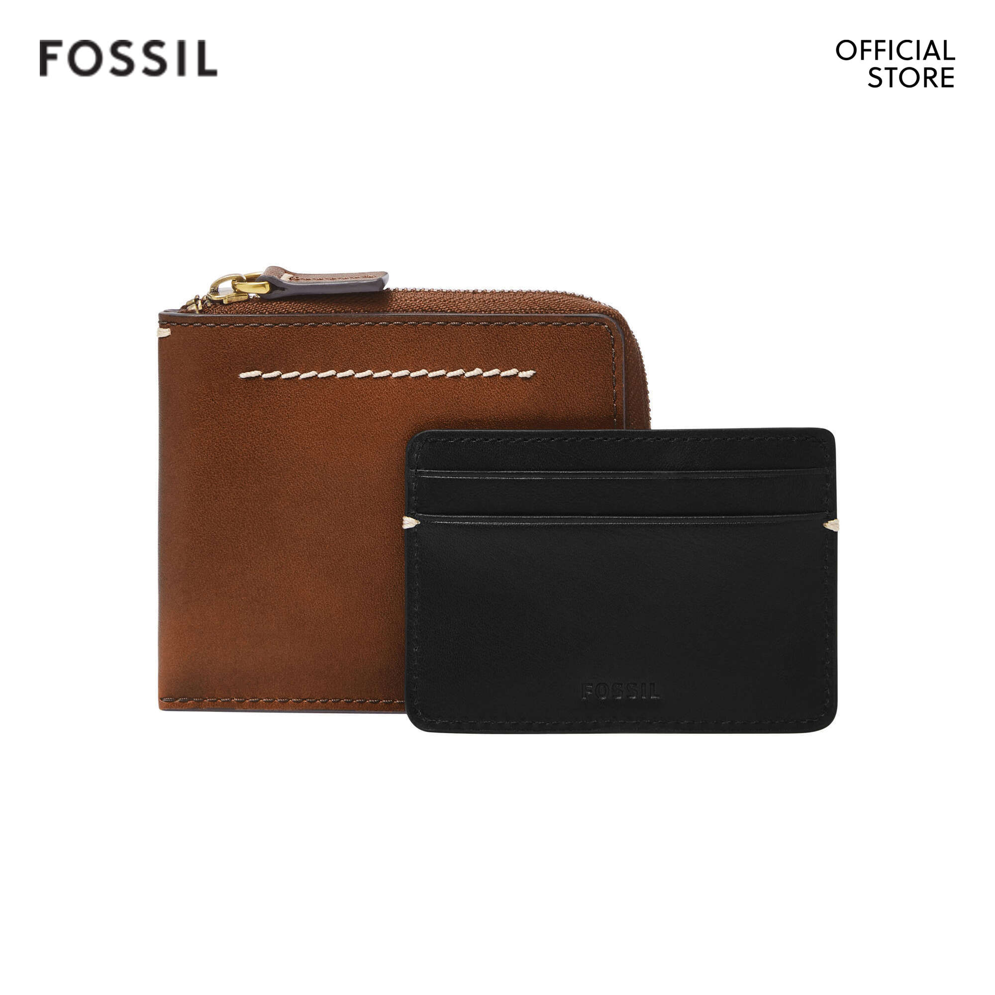 Fossil Westover Brown Card Case ML4594210 | Lazada