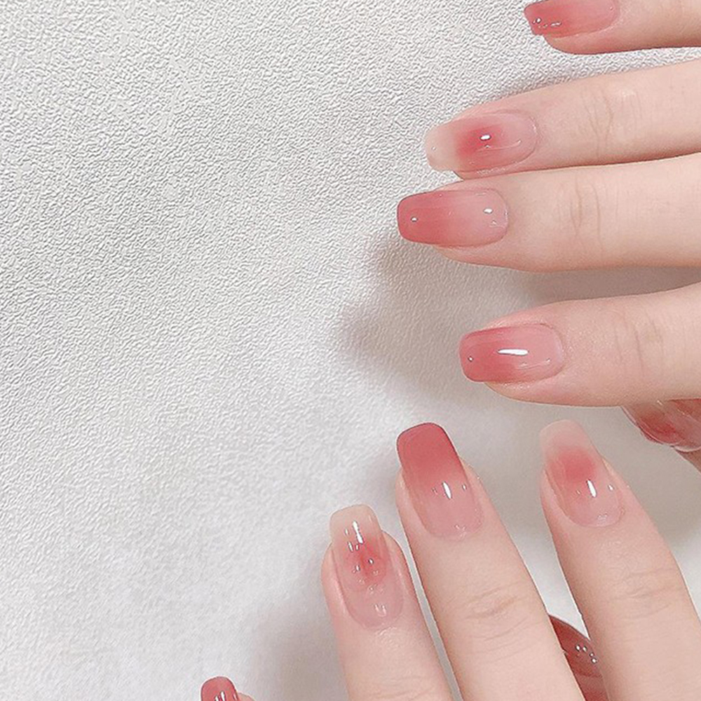 MAFFICK Ennis nail polish 2023 baru seri telanjang jaring merah