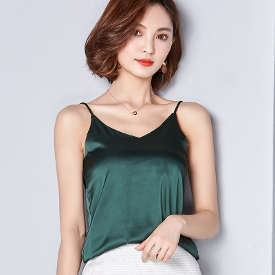 %E3%80%90Parchment%20&%20Lace%E3%80%91Women%20Camis%20Silk%20Halter%20Top%20Women%20Camisole%202020%20Summer%20Style%20Sleeveless%20Vest%20White%20Crop%20Top%20Roupas%20Femininas%20XXL%20-%20Image%202