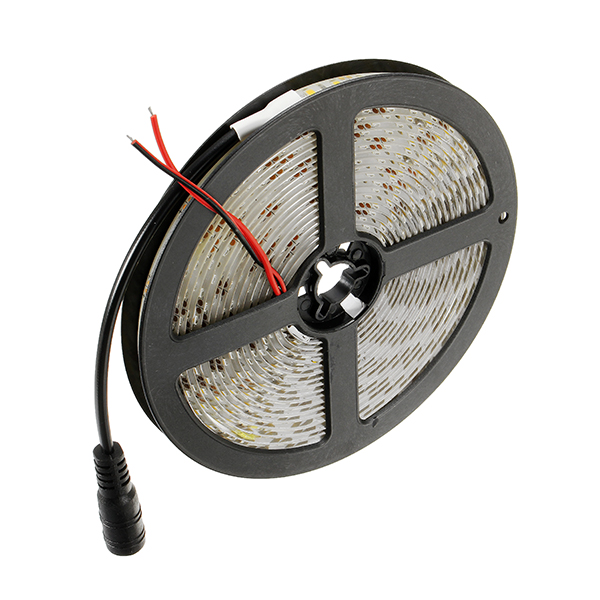 DC12V 5M 3528 WarmWhite/White Waterproof 600LED Light Motors Strip+ ...