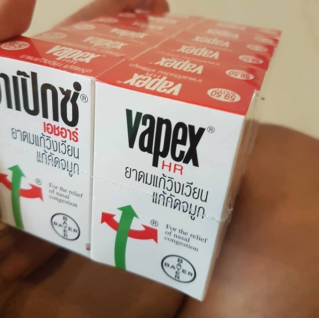 [HCM]Dầu nghẹt mũi nhức đầu VAPEX THÁI LAN