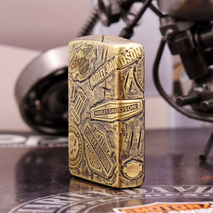 Bật lửa Zippo armor chính hãng USA Harley Davidson New Full box