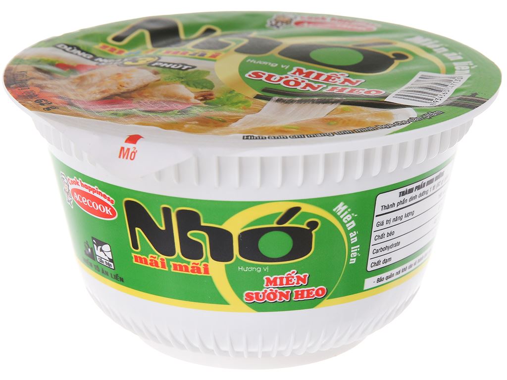 Thanh Hoá - Miến Nhớ mãi mãi sườn heo tô 62g