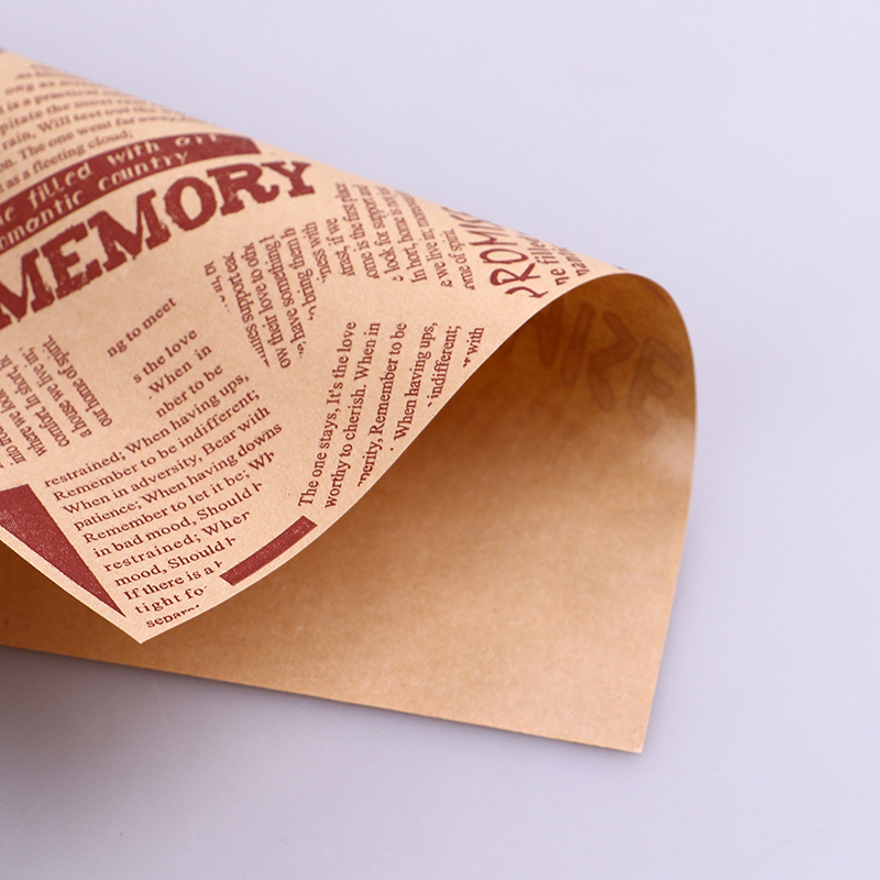 50 Sheets Bento Cake Box Pad Paper Burger Cake Oil Proof Paper Plate Paper. 