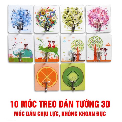 [QUÀ TẶNG TRI ÂN] MÓC DÁN TƯỜNG CHỊU LỰC SIÊU DÍNH THẦN THÁNH
