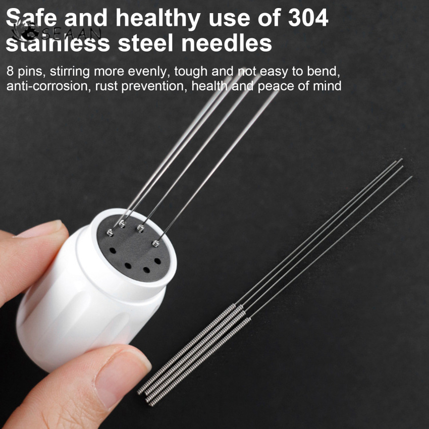 WDT Tools Coffee Needle Distributor Mag-netic Leveler Stirrer With Stand For Tamper Espresso Maker Accessories Barista Tools