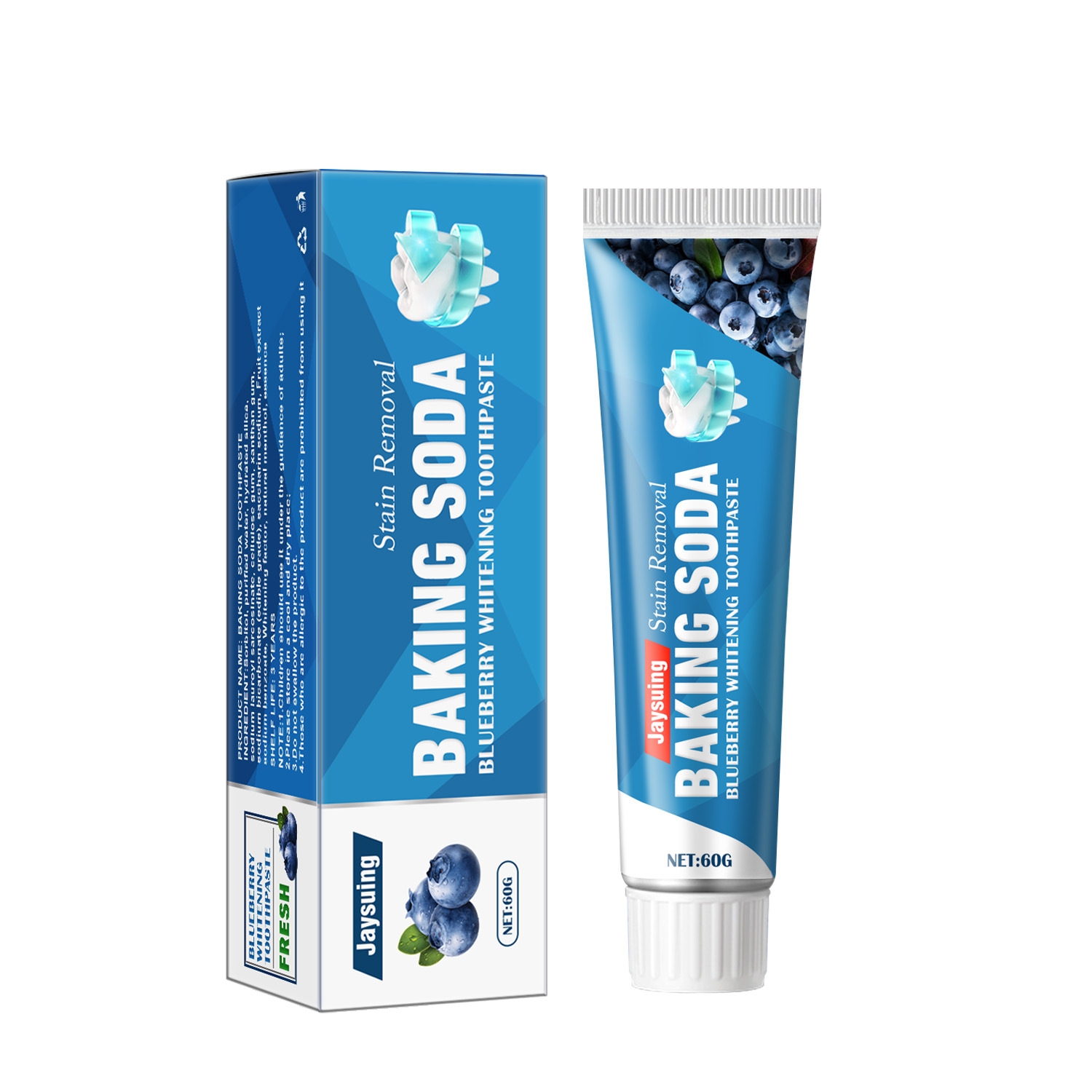 Jaysuing Fruit Toothpaste Passion Fruit Toothpaste Blueberry Whitening