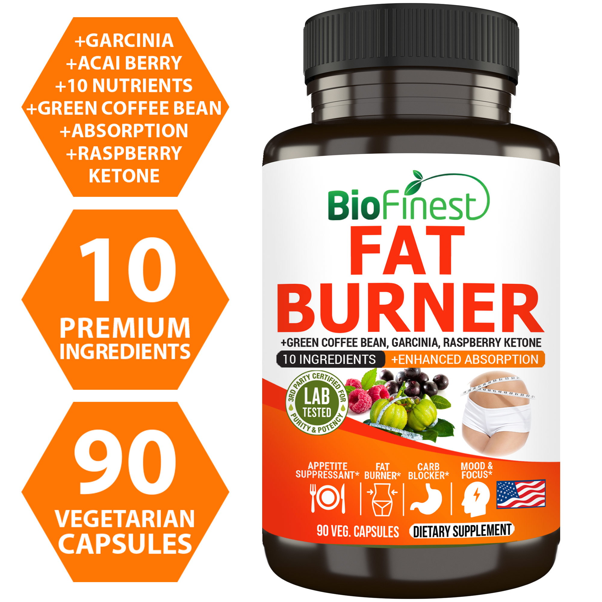 l-carnitine raspberry ketones gr coffee bean with green tea Biofinest Fat Burner Supplement - Garcinia Cambogia Ketone Green Olive Leaf Acai Berry Coleus Forskohlii CLA One Revved Up Formula! B Complex Liver Extract Quantity:30 ml NIEUWE PRODUCTEN