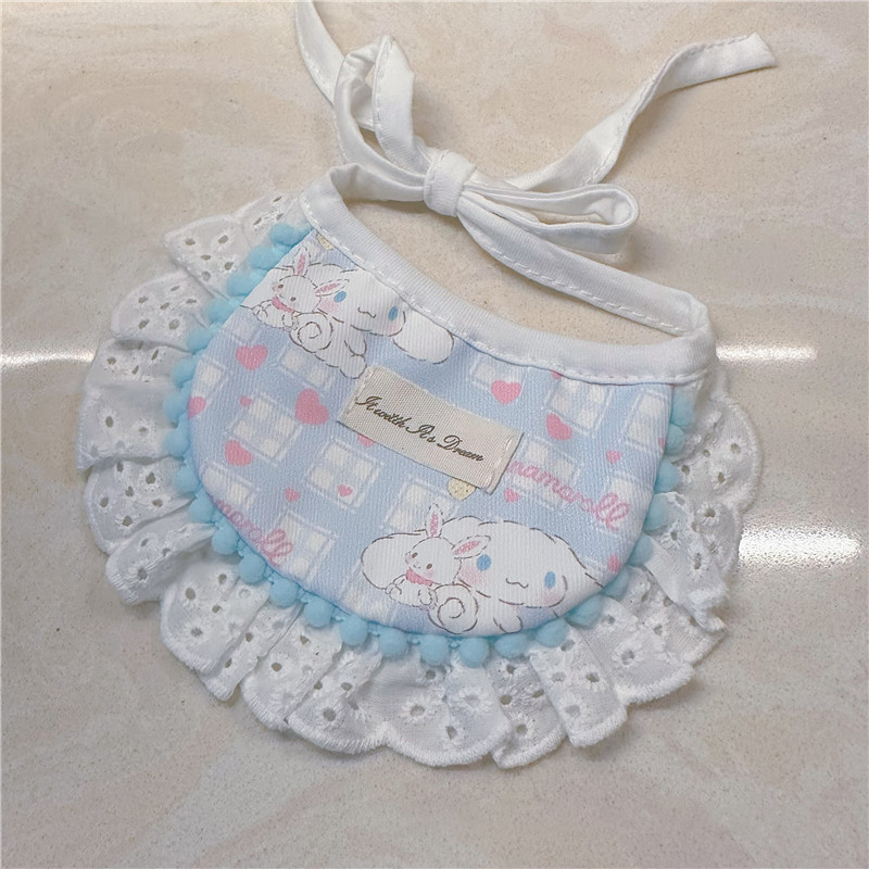 Cartoon%20Dog%20Bib%20Sanrio%20Melee%20Short%20Teddy%20Bib%20Drool%20Towel%20Bib%20ZHANGNA%20-%20Image%204