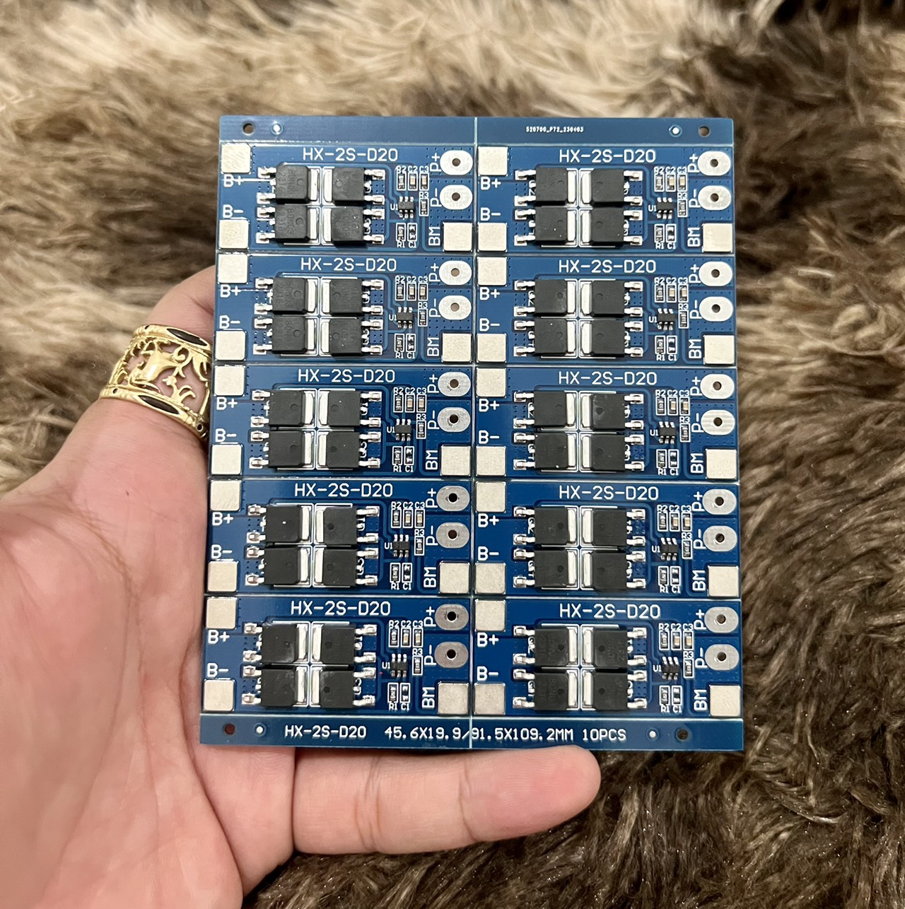 Mạch 2S 3.2V Bảo Vệ Pin Lithium LifePO4.