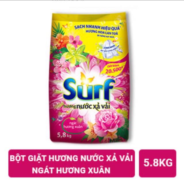 (HOT LIKE) Bột Giặt Surf 5,3kg Hương Nước Hoa