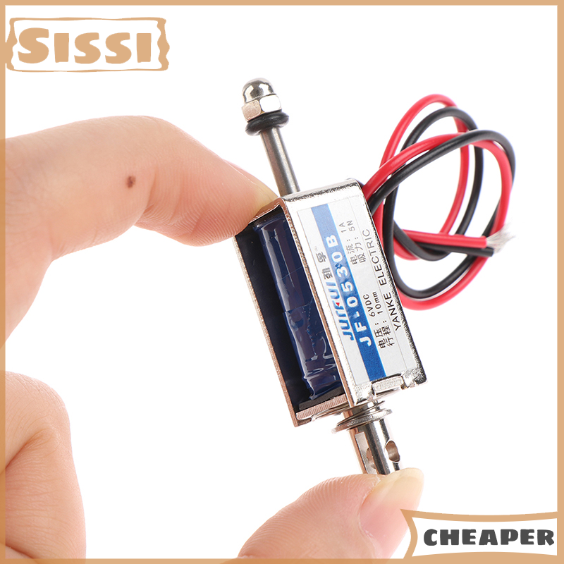 Sissi DC 6V 12V 24V xolenoit từ đẩy kéo khung mở châm điện 0530B