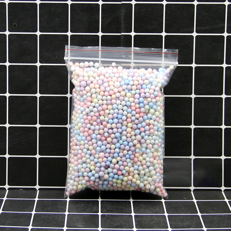 Pack of 10g Foam Balls Beads Colorful Styrofoam Beads Decorative Mini Foam Balls Macaron Color Gift Box Stuffing Beads