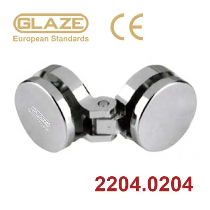 Bản lề GG 180o, seri O, Glaze - Đồng mạ Niken bóng ĐẠI PHONG PHỤ KIỆN CỬA