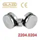 Bản lề GG 180o, seri O, Glaze - Đồng mạ Niken bóng ĐẠI PHONG PHỤ KIỆN CỬA. 