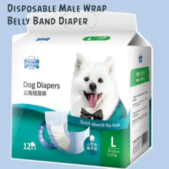 incontinence pads for male dogs