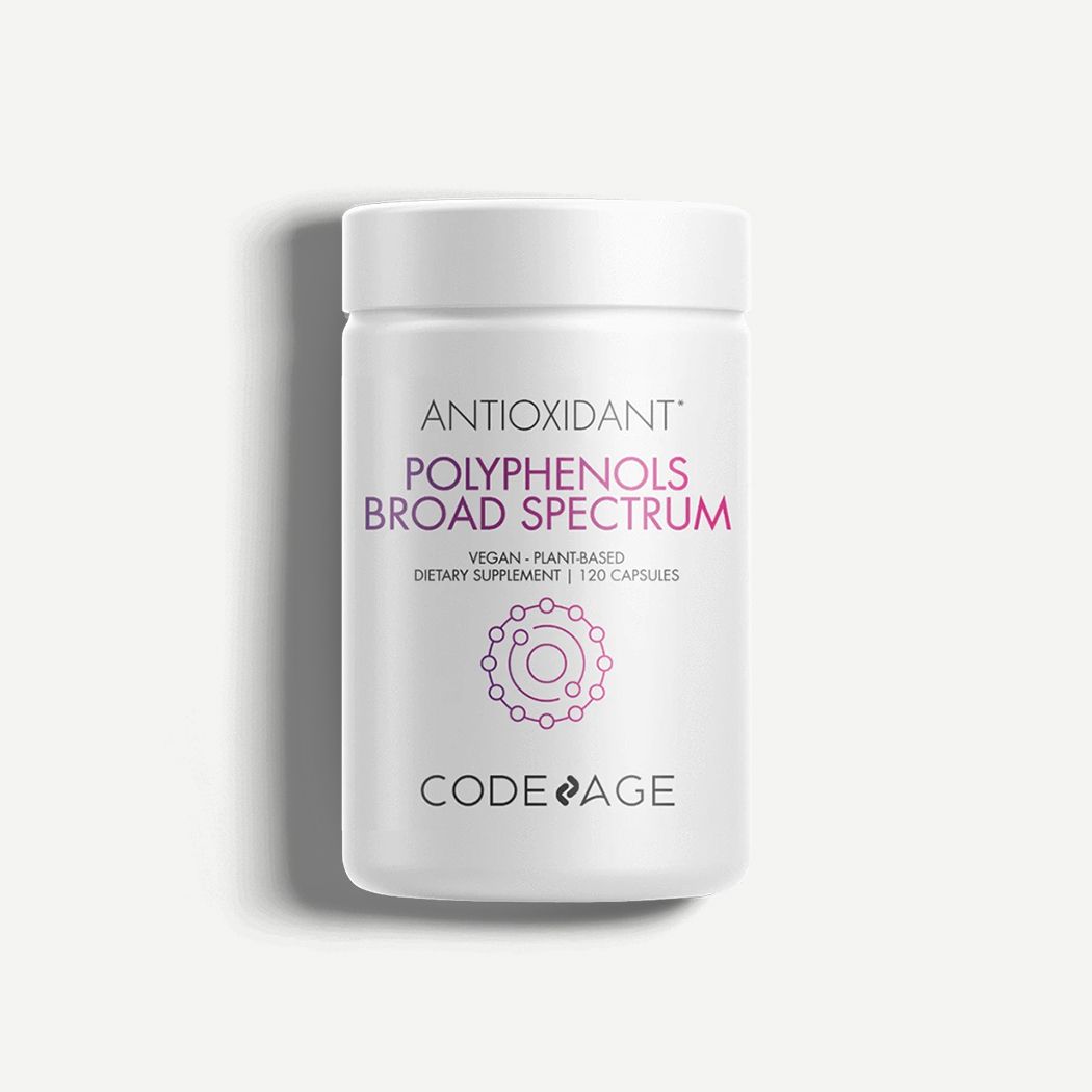 [Tem Chính Hãng] Viên Chống nắng sáng da Codeage Polyphenols Broad Spectrum 120 Viên