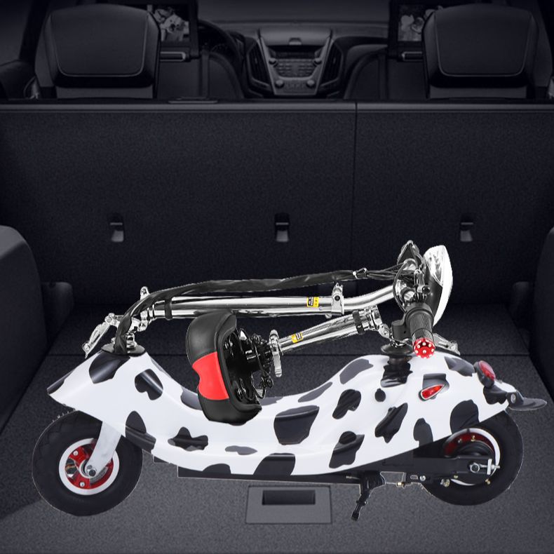 Xe Điện Gấp Gọn Mini E-SCOOTER bánh 8icnh (Ác Quy 24V-12A/ Có Giảm Sóc Trước)