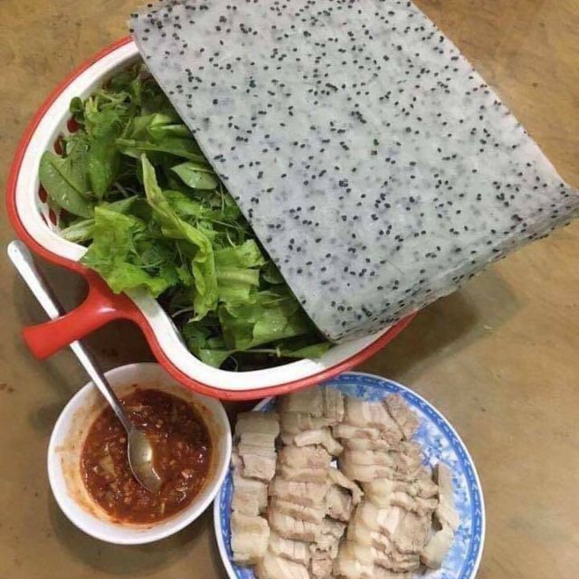 bánh tráng mè phan rang 1kg