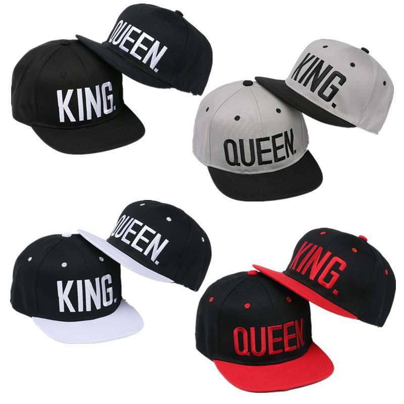 【Steellove mall】2019 4 color KING Embroidery Snapback Hat Acrylic Women Baseball Cap Hip-hop Sport Caps fashion dad hats.