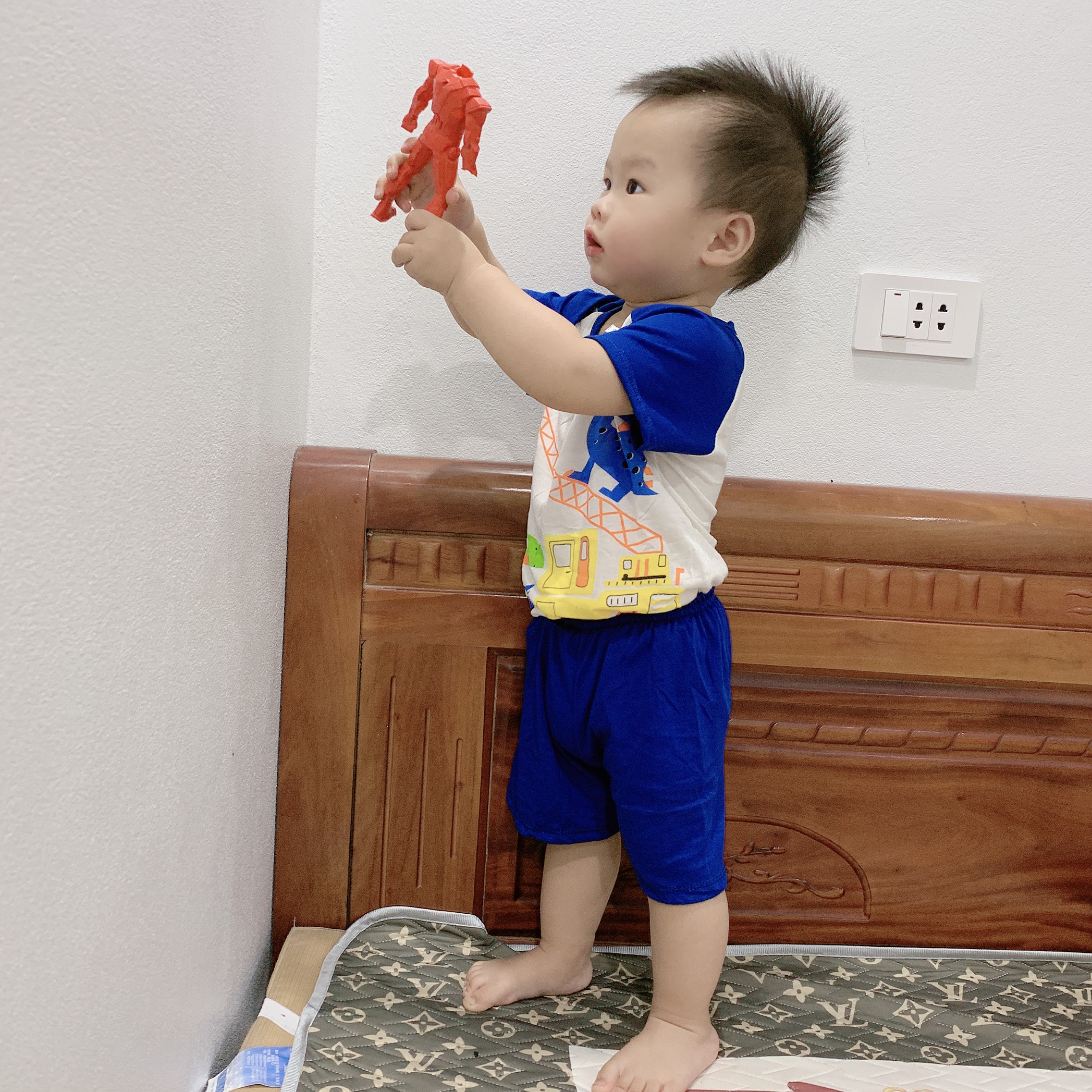 Combo 10 Bộ thun COTTON bé trai 5 đến 30kg