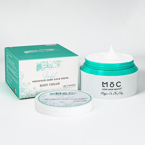 KEM BODY WHITENING BODY LOCK WHITE - MOC - 200 GR
