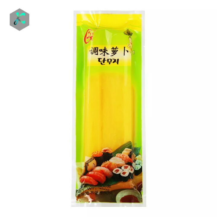 [ Sushi ] Củ cải muối vàng 200Gr dạng sợi làm Sushi, Kimbap