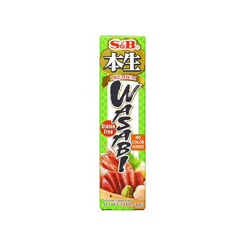 Gia vị cao cấp Wasabi S&B Premium Wasabi Paste in Tube 43g tube