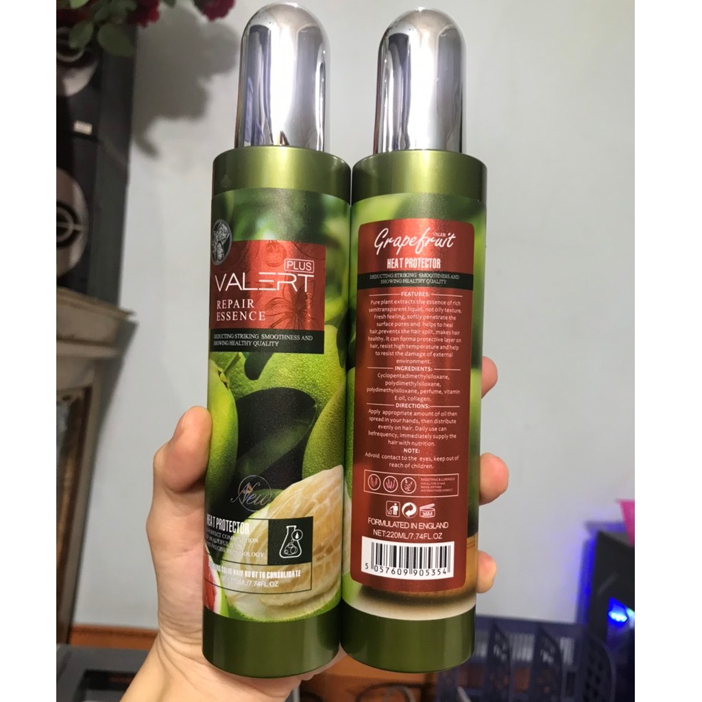 [COMBO 2 CHAI] Xịt dưỡng tóc bưởi Grapefruit , xịt tinh dầu bưởi kích thích mọc tóc 220ml