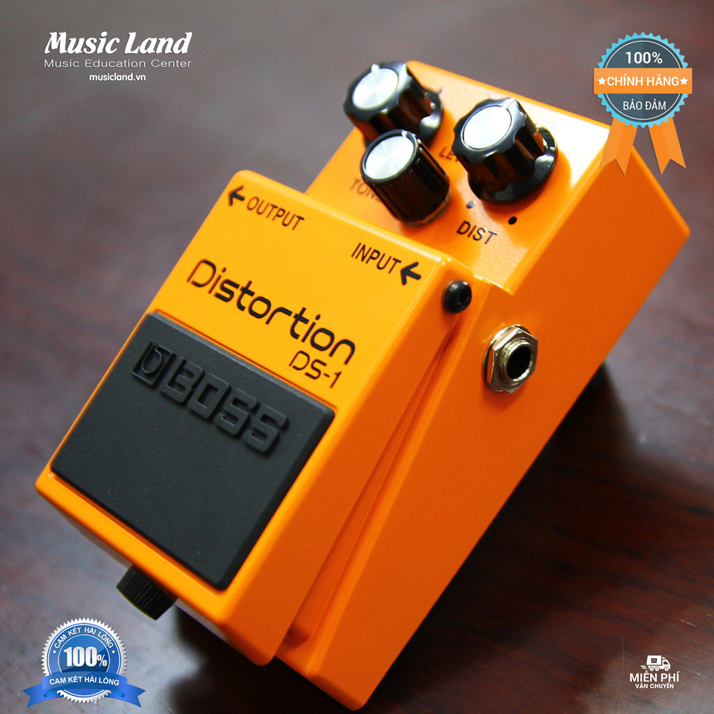 Phơ Đàn Guitar Điện Boss Distortion DS-1 – Chính Hãng