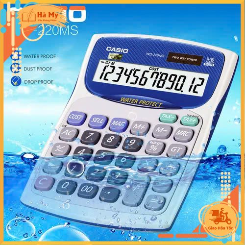 Máy Tính Casio Cao Cấp WD-220MS Chính Hãng