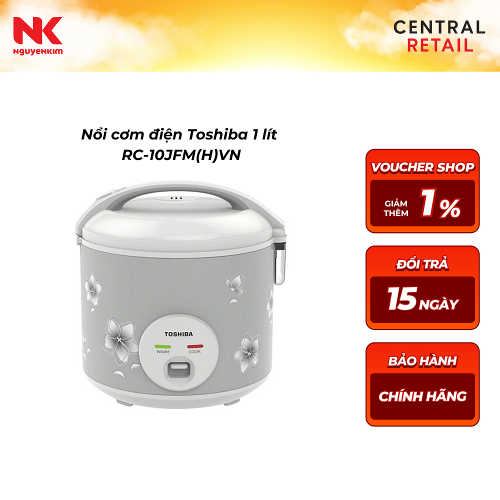 Nồi cơm điện Toshiba 1 lít RC-10JFM(H)VN