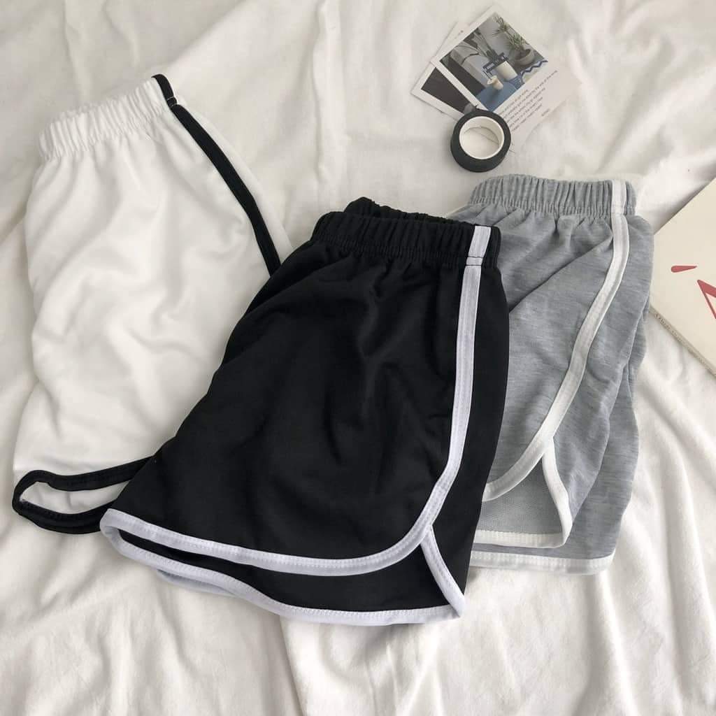 Quần short thời trang nữ, quần short viền nữ cá tính