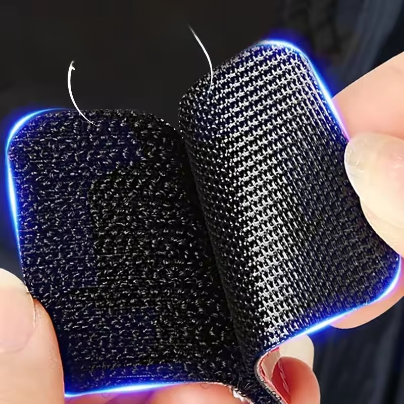 10 Pair Super Strong Adhesive Fastener Velcro Tape Carpet Fixing Sticker Double Side Hook-and-loop Fastener for Bed Sofa Mat Carpet Sticker