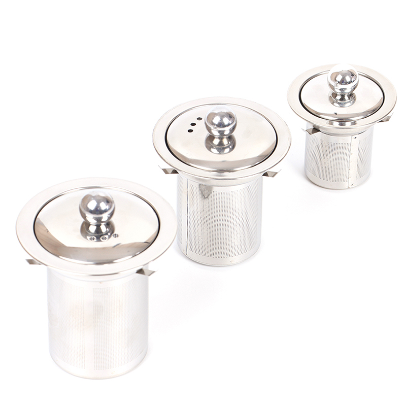 Reusable Stainless Steel Tea Strainer Mesh Infuser Basket Loose Tea Leaf Infuser