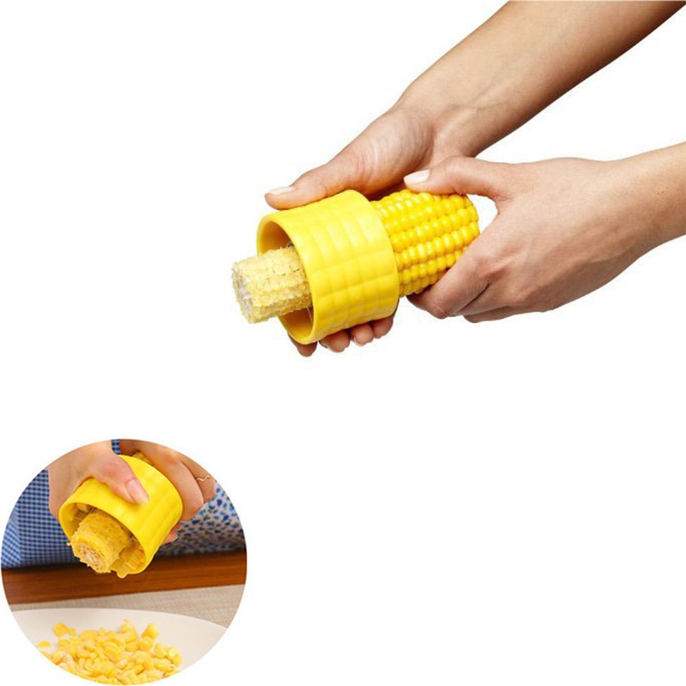 MOUSSE Kitchen Tools Household Supplies Peeler Graters Cob Cutter Peel Corn Cob Corn Corn Thresher Peeler Stripping Tools Corn Stripper
