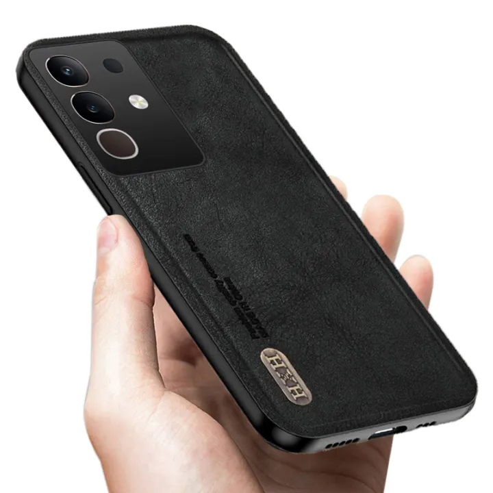 For Vivo T4X Case Matte texture Retro waterproof Anti-Slippery For Vivo T4X 5G Back Cover