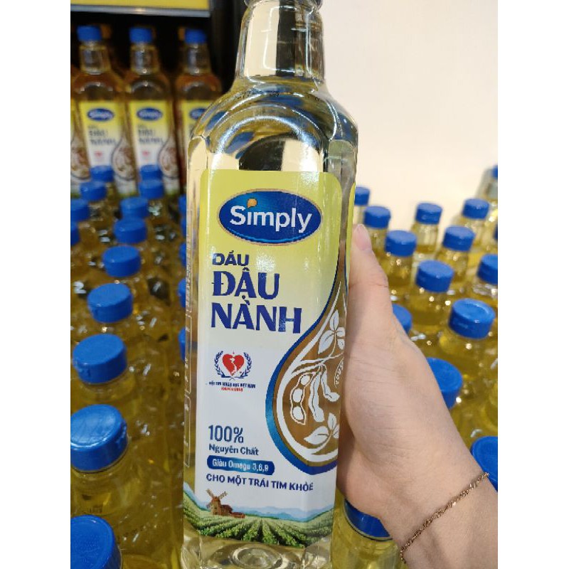 DẦU ĂN SIMLY ĐẬU NÀNH 1L