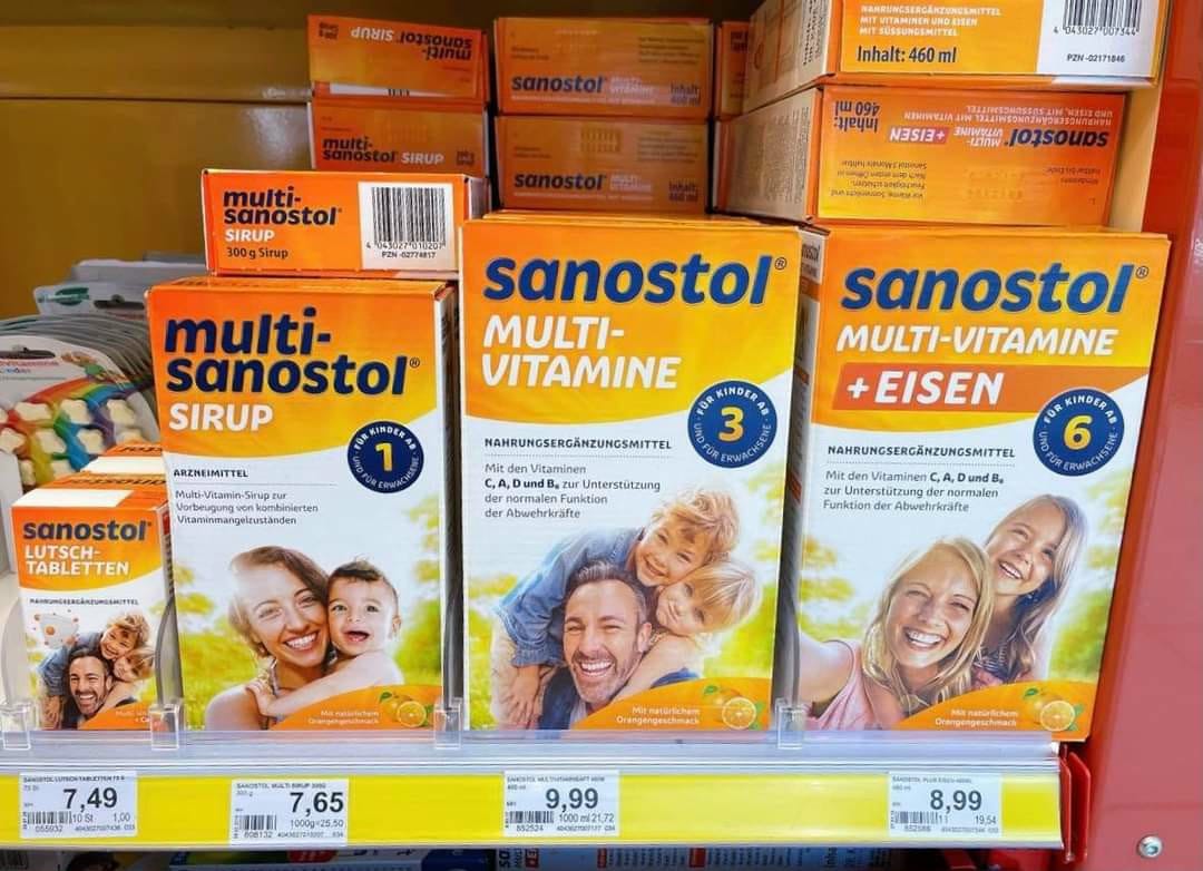 Siro Sanostol số 6