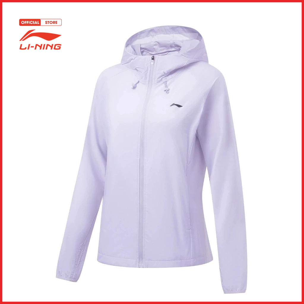 Áo gió thể thao nữ li-ning afdt182-5