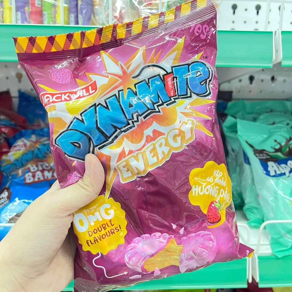 Kẹo Dynamite Big Bang gói 330g (vị Bạc Hà/Socola)